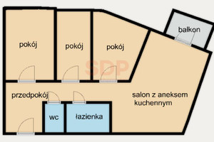 Mieszkanie na sprzedaż 70m2 Wrocław Psie Pole Sołtysowice Sołtysowicka - zdjęcie 3