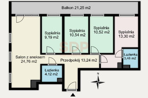 Mieszkanie na sprzedaż 90m2 Wrocław Śródmieście Wybrzeże Conrada - Korzeniowskiego - zdjęcie 2