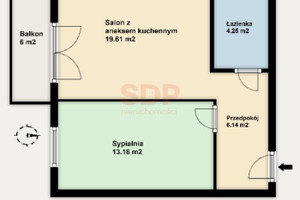 Mieszkanie na sprzedaż 44m2 Wrocław Fabryczna Nowy Dwór Chociebuska - zdjęcie 3