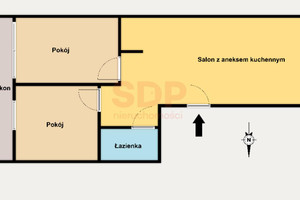 Mieszkanie na sprzedaż 48m2 wrocławski Żórawina Komorowice Mściwoja - zdjęcie 3