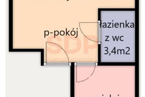 Mieszkanie na sprzedaż 44m2 Wrocław Śródmieście Kępa Mieszczańska - zdjęcie 2