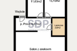 Mieszkanie na sprzedaż 75m2 Wrocław Psie Pole Poświętne Kamieńskiego Henryka Michała - zdjęcie 4