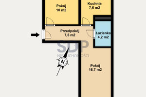 Mieszkanie na sprzedaż 46m2 Wrocław Krzyki Racławicka - zdjęcie 2