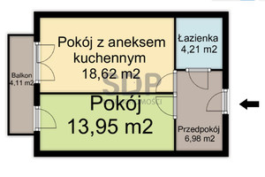 Mieszkanie na sprzedaż 44m2 Wrocław Krzyki Ołtaszyn Ołtaszyn/Wojszyce - zdjęcie 2