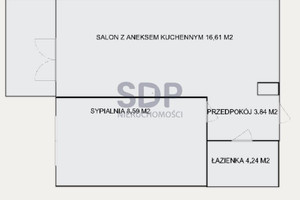 Mieszkanie na sprzedaż 34m2 Wrocław Krzyki Klecina Przyjaźni - zdjęcie 1