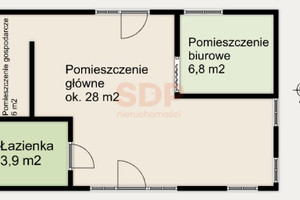 Komercyjne na sprzedaż 54m2 Wrocław Fabryczna Popowice Legnicka - zdjęcie 3