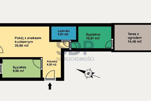 Mieszkanie na sprzedaż 57m2 Wrocław Krzyki Księże Wielkie Opolska - zdjęcie 3