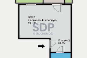 Mieszkanie na sprzedaż 27m2 Wrocław Stare Miasto Kępa Mieszczańska - zdjęcie 2