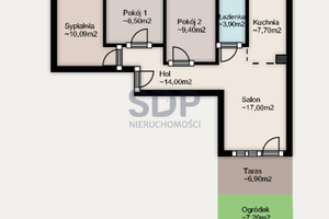 Mieszkanie na sprzedaż 72m2 Wrocław Krzyki Księże Wielkie Opolska - zdjęcie 2