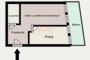 Mieszkanie na sprzedaż 43m2 Wrocław Krzyki Krzyki Karkonoska - zdjęcie 3