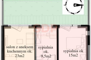 Mieszkanie na sprzedaż 59m2 Wrocław Krzyki Ołtaszyn - zdjęcie 2