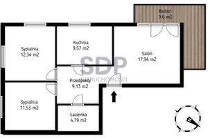 Mieszkanie na sprzedaż 66m2 Wrocław Fabryczna Maślice Królewiecka - zdjęcie 2