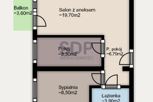 Mieszkanie na sprzedaż 48m2 Wrocław Krzyki Księże Wielkie Opolska - zdjęcie 2