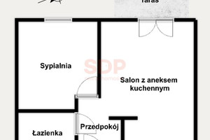 Mieszkanie na sprzedaż 45m2 Wrocław Fabryczna Stabłowice Stabłowicka - zdjęcie 2