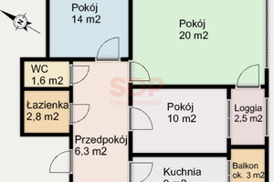 Mieszkanie na sprzedaż 64m2 Wrocław Fabryczna Pilczyce Lotnicza - zdjęcie 2