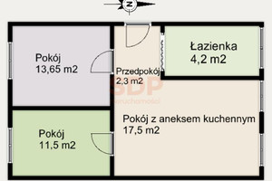 Mieszkanie na sprzedaż 48m2 Wrocław Krzyki Księże Małe Chorzowska - zdjęcie 1