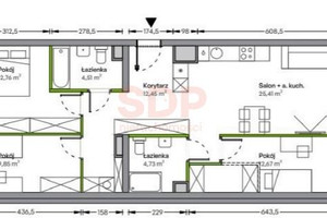 Mieszkanie na sprzedaż 83m2 Wrocław Fabryczna Żerniki Konińska - zdjęcie 3