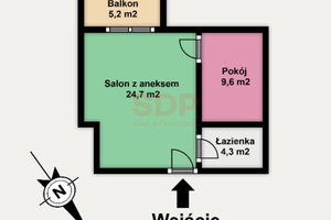 Mieszkanie na sprzedaż 39m2 Łódź Górna Jachowicza Stanisława - zdjęcie 2