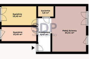 Mieszkanie na sprzedaż 77m2 Wrocław Psie Pole Poświętne Kamieńskiego Henryka Michała - zdjęcie 2