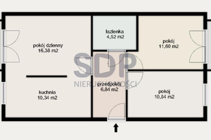 Mieszkanie na sprzedaż 61m2 Wrocław Krzyki Jagodno Buforowa - zdjęcie 2