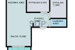 Mieszkanie na sprzedaż 60m2 Wrocław Krzyki Księże Małe - zdjęcie 2