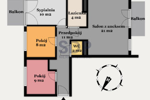 Mieszkanie na sprzedaż 69m2 Wrocław Fabryczna Wiejska - zdjęcie 2