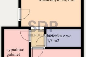 Mieszkanie na sprzedaż 53m2 Wrocław Psie Pole Poświętne Kamieńskiego Henryka Michała - zdjęcie 3