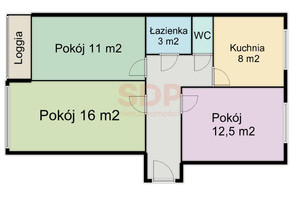 Mieszkanie na sprzedaż 62m2 Wrocław Krzyki Krzyki Pocztowa - zdjęcie 3