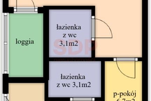 Mieszkanie na sprzedaż 46m2 Wrocław Śródmieście Nadodrze Kępa Mieszczańska - zdjęcie 2