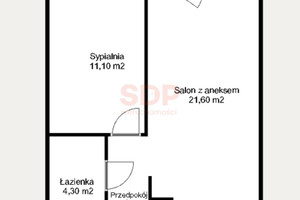 Mieszkanie na sprzedaż 42m2 Wrocław Krzyki Księże Małe Opolska - zdjęcie 1