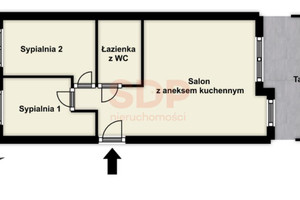 Mieszkanie na sprzedaż 57m2 Wrocław Krzyki Krzyki Braterska - zdjęcie 2