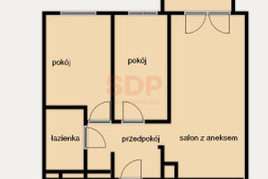 Mieszkanie na sprzedaż 55m2 Wrocław Krzyki Klecina Karkonoska - zdjęcie 2