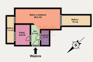 Mieszkanie na sprzedaż 46m2 Łódź Górna Jachowicza Stanisława - zdjęcie 2