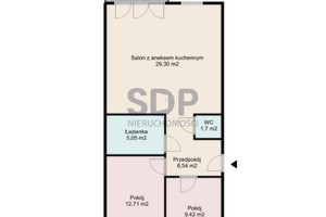 Mieszkanie na sprzedaż 67m2 Wrocław Krzyki Klecina Przyjaźni - zdjęcie 2