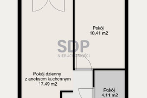 Mieszkanie na sprzedaż 40m2 Wrocław Krzyki Klecina Przyjaźni - zdjęcie 2