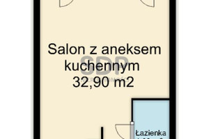 Mieszkanie na sprzedaż 42m2 Wrocław Stare Miasto Kępa Mieszczańska - zdjęcie 3