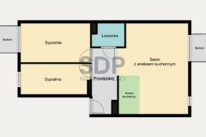 Mieszkanie na sprzedaż 76m2 Wrocław Psie Pole Poświętne Kamieńskiego Henryka Michała - zdjęcie 2