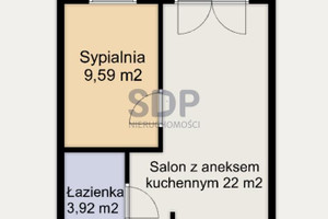 Mieszkanie na sprzedaż 36m2 Wrocław Krzyki Krzyki Braterska - zdjęcie 2