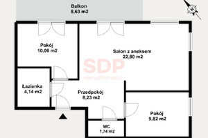 Mieszkanie na sprzedaż 57m2 Wrocław Stare Miasto Szczepin Długa - zdjęcie 2