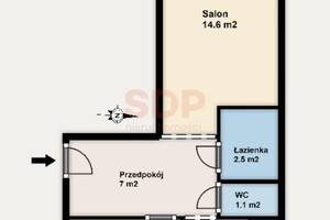 Mieszkanie na sprzedaż 41m2 Wrocław Krzyki Gaj Krynicka - zdjęcie 2