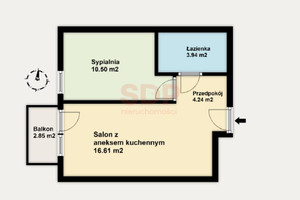 Mieszkanie na sprzedaż 36m2 Wrocław Maślicka - zdjęcie 2