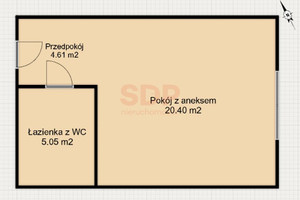 Mieszkanie na sprzedaż 31m2 Wrocław Stare Miasto Kościuszki - zdjęcie 3