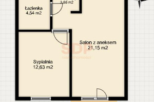 Mieszkanie na sprzedaż 43m2 Wrocław Psie Pole Lipa Piotrowska Kominiarska - zdjęcie 2