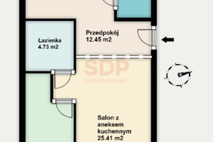 Mieszkanie na sprzedaż 83m2 Wrocław Fabryczna Żerniki Kosmonautów - zdjęcie 3