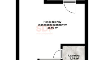 Mieszkanie na sprzedaż 34m2 Wrocław Śródmieście Wybrzeże Conrada - Korzeniowskiego - zdjęcie 2