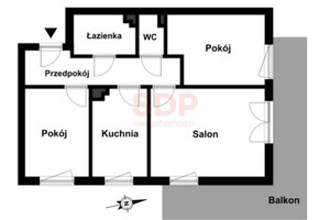 Mieszkanie na sprzedaż 65m2 Wrocław Fabryczna Stabłowice Stabłowicka - zdjęcie 2