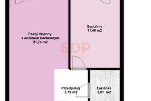 Mieszkanie na sprzedaż 41m2 Wrocław Lothara Herbsta - zdjęcie 2