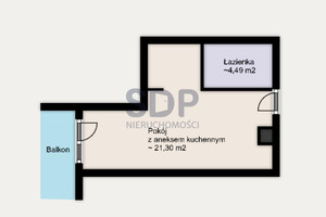 Mieszkanie na sprzedaż 26m2 Wrocław Fabryczna Muchobór Mały Strzegomska - zdjęcie 2