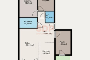 Mieszkanie na sprzedaż 80m2 Wrocław Krzyki Krzyki Braterska - zdjęcie 2