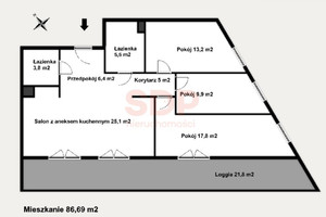 Mieszkanie na sprzedaż 87m2 Wrocław Stare Miasto Szczepin Długa - zdjęcie 2